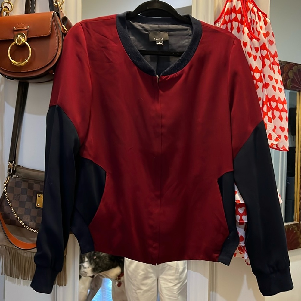 Lumière high low sports jacket